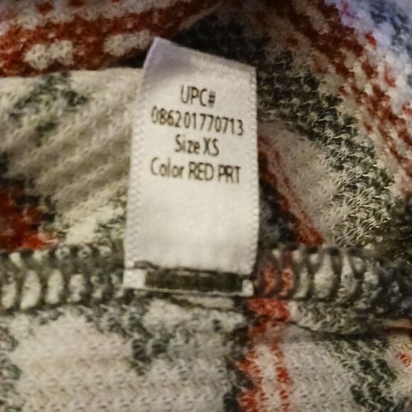 Cuddl Duds Stretch Thermal Holiday Moose Top with Thumb Holes NWOT - Picture 10 of 11